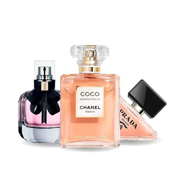 Sonderangebot: 3 Parfums – Prada PARADOXE, COCO MADEMOISELLE und MON PARIS 100 ml