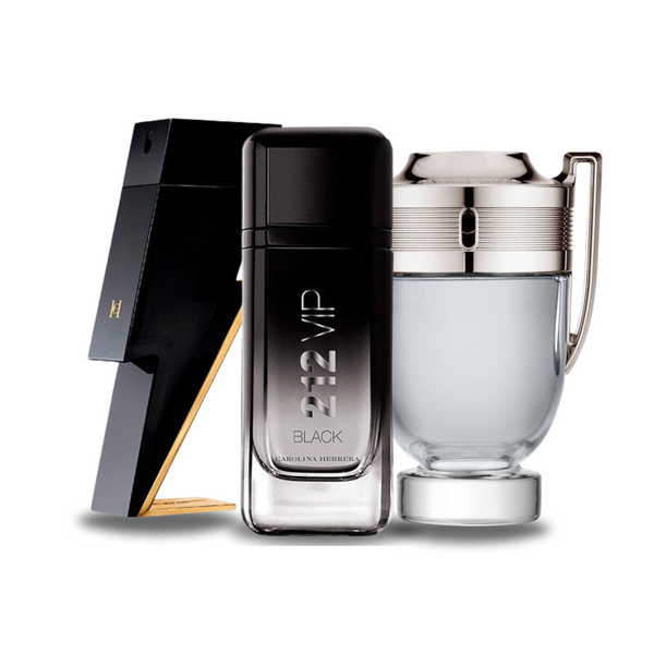 Sonderangebot: 3 Parfums – BAD BOY, 212 VIP BLACK und Paco Rabanne INVICTUS (Eau de Parfum)