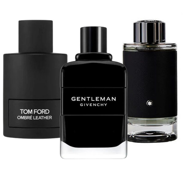 Sonderangebot: 3 Parfums – Tom Ford Ombre Leather, Givenchy Gentleman und Montblanc Explorer 100 ml