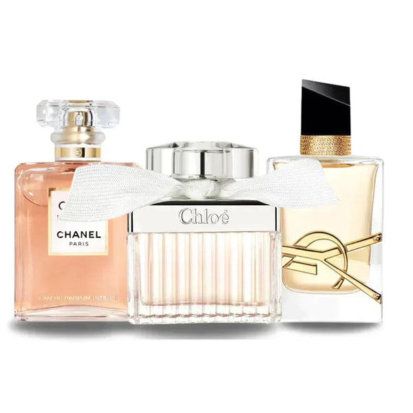 Sonderangebot: 3 Parfums – Chanel COCO MADEMOISELLE, Yves Saint Laurent LIBRE und CHLOÉ 100 ml
